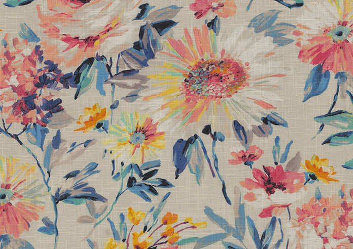 Capri, Ecru - Roman Blind - Image 6